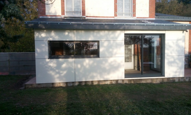 Travaux d'extension de maison, Nantes, BS Charpente Bois